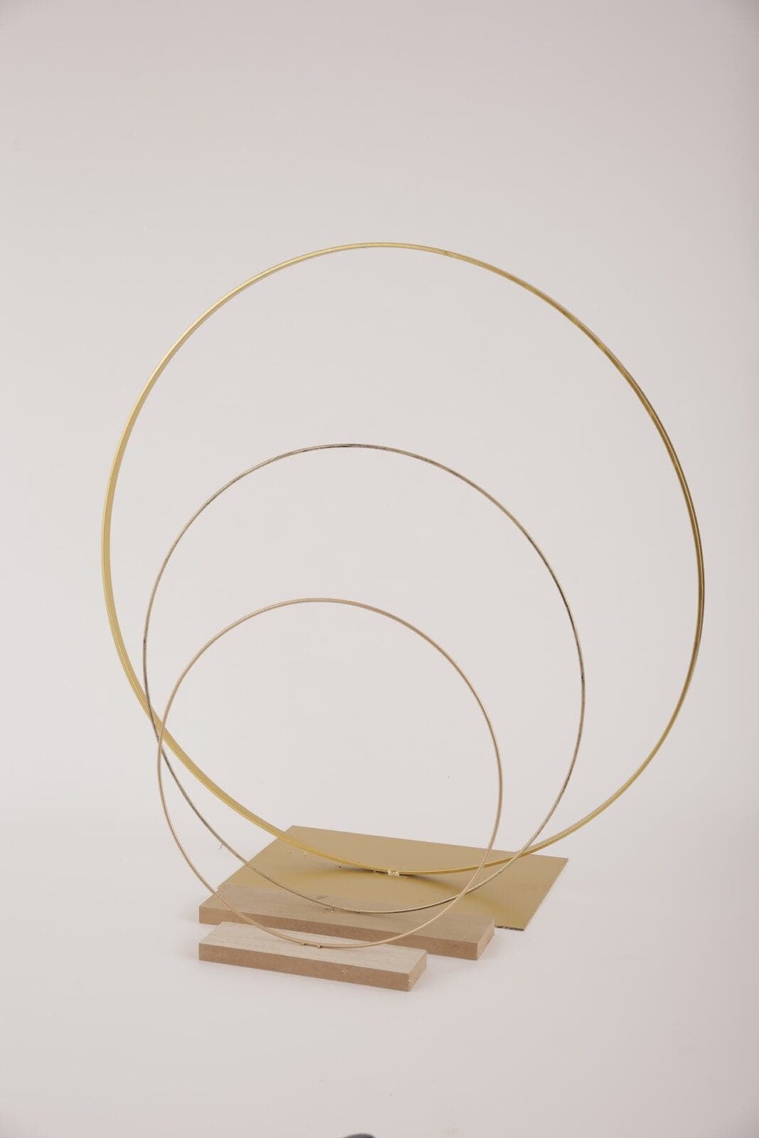 Ring gold Kreis – 40 cm